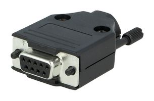 MP010156 - D Sub Connector, Kit, Standard, Receptacle, MCP D-SUB Kits, 9 Contacts, DE, Solder Cup - MULTICOMP PRO