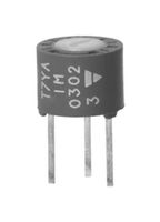 T7YB472MT20 - Trimpot, Single Turn, Cermet, Top Adjust, 4.7 kohm, Through Hole, 1 Turns - VISHAY