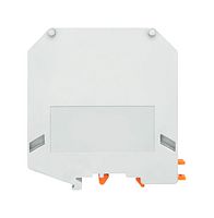 8WH1000-0AQ00 - DIN Rail Mount Terminal Block, Grey, 2 Ways, 2 AWG, 0000 AWG, 95 mm², Screw, 232 A - SIEMENS