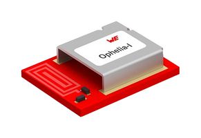 2612011022000 - RF Transceiver Module, 2 Mbps, 2.5 GHz, -93 dBm, 1.8 V to 3.6 V, ADC/I2C/SPI/UART - WURTH ELEKTRONIK