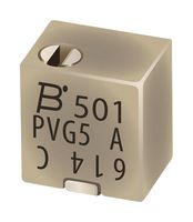 PVG5A503C03R00 - Trimpot, Multi Turn, Cermet, Top Adjust, 50 kohm, Surface Mount, 12 Turns - BOURNS