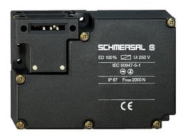 101190148 - Safety Interlock Switch, AZM 161 Series, DPST-NO, 4PST-NC, Cage Clamp, 230 V, 4 A, IP67 - SCHMERSAL