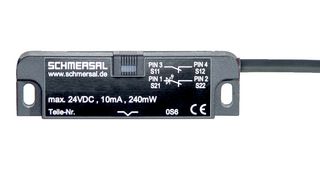101199600 - Safety Interlock Switch, BNS 36 Series, SPST-NO, SPST-NC, Cable, IP67 - SCHMERSAL
