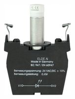 101165998 - Contact Block, Yellow, Screw, 250 V, Schmersal Command & Signalling Devices - SCHMERSAL