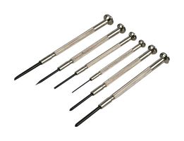 MP010317 - Screwdriver Set, PH0, PH1 Phillips Screwdriver, 1.4mm, 2mm, 2.4mm & 3mm Slotted Screwdriver - MULTICOMP PRO