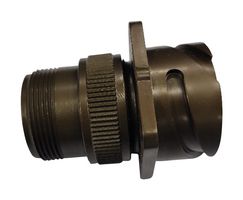 97B-3100A10SL-3S - Circular Connector, 97B Series, Wall Mount Receptacle, 3 Contacts, Solder Socket, Reverse Bayonet - AMPHENOL INTERCONNECT INDIA