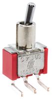 100SP1T2B4M6QE - Toggle Switch, On-On, SPDT, Non Illuminated, Through Hole, 5 A - E-SWITCH