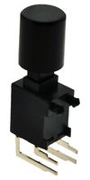 PB400OAQR1BLK - Pushbutton Switch, PB400 Series, DPST-NO, Momentary, Round, Black - E-SWITCH