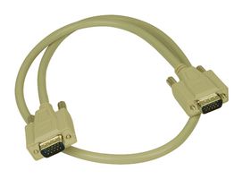 CHD15MM-2.5 - Computer Cable, D Subminiature Plug, 15 Way, D Subminiature Plug, 15 Way, 2.5 ft, 762 mm, Grey - L-COM