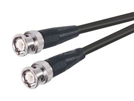 CC58C-6 - RF / Coaxial Cable Assembly, BNC Plug to BNC Plug, RG58C, 50 ohm, 6 ft, 1.8 m, Black - L-COM