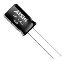 EHP1HM100E11OT - Electrolytic Capacitor, 10 µF, 50 V, ± 20%, Radial Leaded, 1000 hours @ 105°C - AISHI