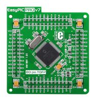 MIKROE-997 - Add-On Board, MikroE MCU EasyPIC Pro v7, PIC18F PIC18F87J50-I/PT MCU, 4 x 104 Pin Standard Connector - MIKROELEKTRONIKA