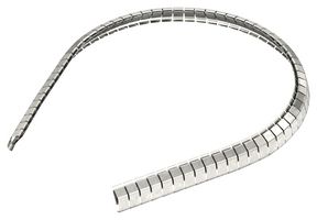 3851180 - Spring Gasket, Profile Strip, Beryllium Copper, Clip On Mount, 408.5 mm x 8.13 mm x 2.79 mm - WURTH ELEKTRONIK