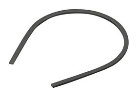 38401208 - Shielding Gasket, EMI, Silicone Elastomer, Rectangle, 1 m x 12.7 mm x 3.18 mm, WE-EGS Series - WURTH ELEKTRONIK
