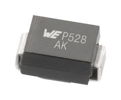 824500222 - TVS Diode, WE-TVS Series, Unidirectional, 220 V, 356 V, DO-214AC (SMA), 2 Pins - WURTH ELEKTRONIK