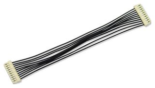 MP010815 - FFC / FPC Cable, 10 Core, 0.8 mm, Opposite Sided Contacts, 1.97 ", 50 mm, Black - MULTICOMP PRO
