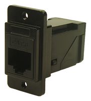 CP30752MB440 - In-Line Adapter, Dual Slim, Cat6, RJ45, RJ45, Adaptor, In-Line, Jack, 8 Ways - CLIFF ELECTRONIC COMPONENTS