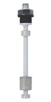 RSF166A25B100P - Float Switch, Single Float, PPS, 600 mA, 30 to 100 mm Switch Level, 127 mm Length, 4-Pin M12 - SENSATA / CYNERGY3