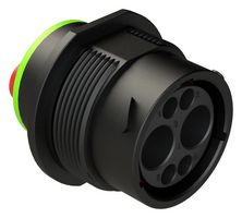 AHDP04-18-06PN-SRAC030 - Circular Connector, DuraMate™ AHDP Series, Panel Mount Receptacle, 2 Contacts - AMPHENOL SINE/TUCHEL