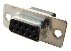 L77SDEH09SOL2RM8C309 - D Sub Connector, Standard, Receptacle, SD Series, 9 Contacts, DE, Solder - AMPHENOL COMMUNICATIONS SOLUTIONS