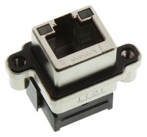 MRJ5381M1 - Modular Connector, RJ45 Jack, 1 x 1 (Port), 8P8C, Cat5, IP67, Through Hole Mount - AMPHENOL COMMUNICATIONS SOLUTIONS