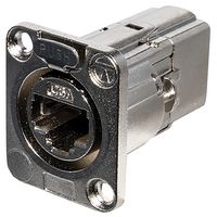 SGACDPMC - Modular Connector, XLR Type, Cat6a, RJ45 Jack, 1 x 1 (Port), 8P8C, Cat6, Panel Mount - TUK