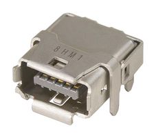 09452819001 - Modular Connector, IX Type B Jack, 1 x 1 (Port), 10P10C, Cat6a, IP20, Surface Mount - HARTING