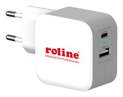 19.11.1054 - AC/DC Power Supply, 2 Output, 38 W, 12 V, 1.67 A, 9 V - ROLINE