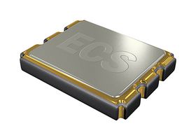 ECS-TXO-2016-33-120-TR - TCXO, 12 MHz, 2.5 ppm, SMD, 2mm x 1.6mm, CMOS, 3.3 V, ECS-TXO-2016 Series - ECS INC INTERNATIONAL