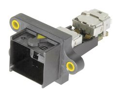 09512210001 - Heavy Duty Connector, A Coded, Base, Bulkhead Mount, PBT (Polybutylene Terephthalate) Body - HARTING