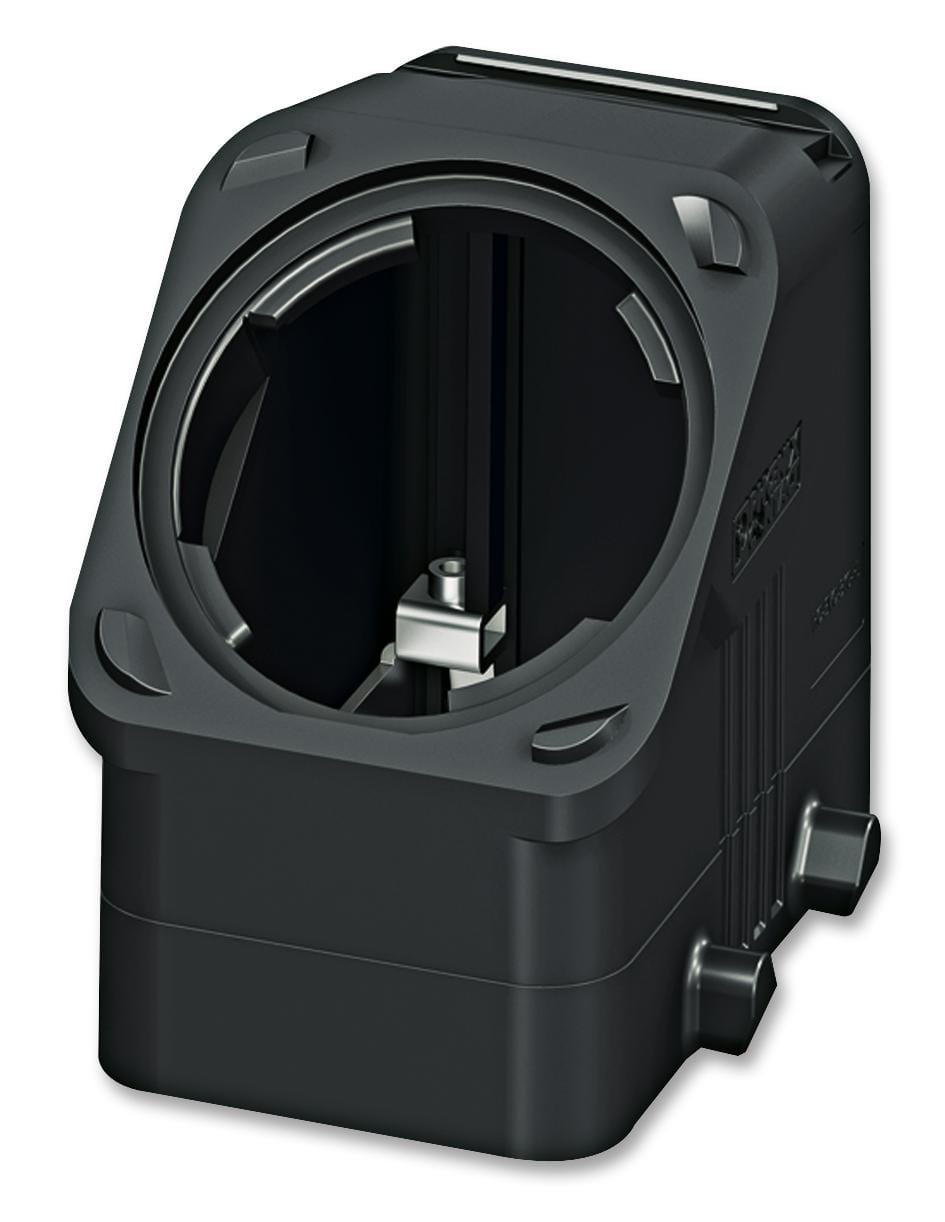PHOENIX CONTACT Connector Backshells HC-EVO-B10-HLFD-PLBK HOOD, B10, FOR DOUBLE LEVER, PLASTIC PHOENIX CONTACT 2309601 HC-EVO-B10-HLFD-PLBK