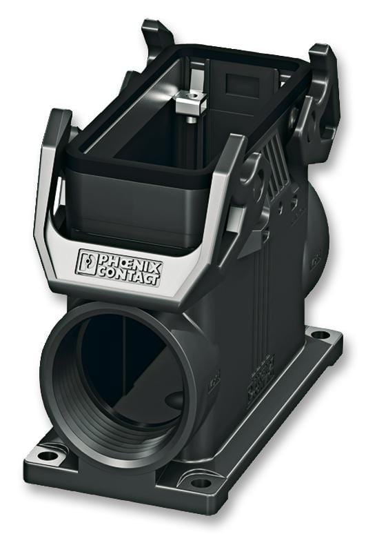 PHOENIX CONTACT Connector Backshells HC-EVO-B24-BFDC-PLRBK HOUSING, W/COVER, B24, 2 LEVER, PLASTIC PHOENIX CONTACT 2309638 HC-EVO-B24-BFDC-PLRBK