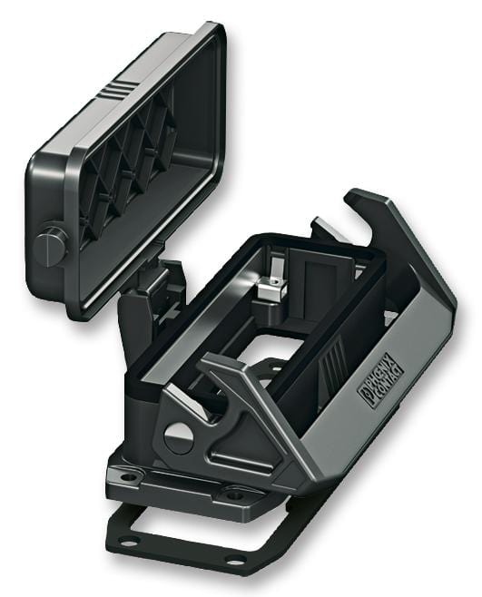 PHOENIX CONTACT Connector Backshells HC-EVO-B24-BWSC-PLRBK HOUSING, W/COVER, B24, 1 LEVER, PLASTIC PHOENIX CONTACT 2309636 HC-EVO-B24-BWSC-PLRBK