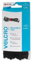 Vel-EC60388 Cable Tie, 12mm X 0.2m, Black, PK5 Velcro