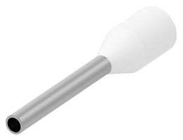 966067-3 Terminal, Wire Ferrule, 20AWG, WHT Amp - Te Connectivity