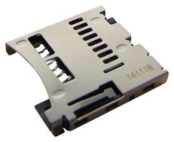 KP10S-Sf-PEJ(812) Memory Socket, Micro Sim, Push-Push Hirose(Hrs)