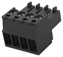 2213936-4 Terminal Block, Pluggable, 4Pos, 16AWG Te Connectivity
