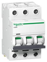 A9F54350 Thermal Mag CKT Breaker, 3P, 50A, 440VAC Schneider Electric