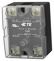 1-1393030-3 Solid State Relay, 125A, 48VAC - 660VAC Potter&BRUMFIELD - Te Connectivity