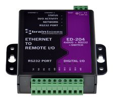 Ed-204 I/O Module, 4 Digital Port, 30Vdc BRAINBOXES