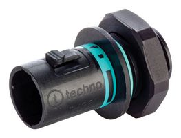 THB.381.N2A Industrial Circular, Plug, 2Pos, Panel Hylec