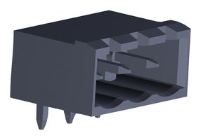39532-1003 Terminal Block, R/A Header, 3Pos, Th Molex
