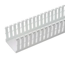 F4X4WH6 Narrow Slot Duct, 108X104.1mm, Pvc, WHT PANDUIT