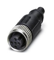 SAC-5P-M12FS Can Tr Conn, Circular, Rcpt, 5WAYS, Crimp Phoenix Contact