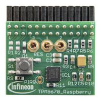 IRIDIUMSLI9670TPM20TOBO1 Iridium ADD-On Board, Raspberry Pi INFINEON