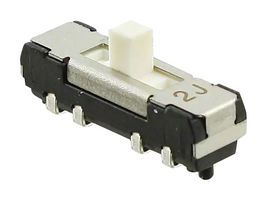 CL-Sb-23A-01T Slide Switch, DP3T, 0.2A, 12VDC, SMD Nidec Copal Electronics