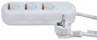 PEL00964 Power Strip, 3 Outlet, 16A, 250V, 5m Pro Elec