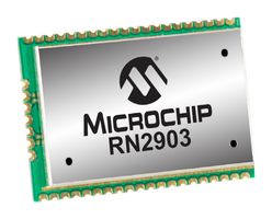 RN2903A-I/RM105 TRANSCEIVER MODULE, 300KBPS, 928MHZ MICROCHIP