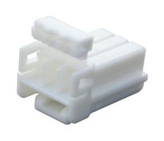 1-174921-1 Plug Housing, 3Pos, PBT, Natural Amp - Te Connectivity