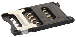 CCM03-3013 LFT R102 Sim/Sam Socket Connector, 6Pos, SMT C&K Components
